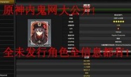 原神内鬼最新爆料图鉴,图鉴揭秘神秘角色与未知世界
